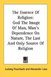 Cover of: The essence of religion