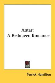 Cover of: Antar: A Bedoueen Romance