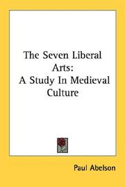 Cover of: The Seven Liberal Arts: A Study In Medieval Culture