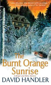 Cover of: The Burnt Orange Sunrise by David Handler