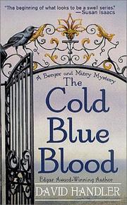 The cold blue blood by David Handler