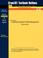 Cover of: Investment Analysis Portfolio Management (Cram101 Textbook Outlines - Textbook NOT Included)