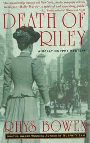 Cover of: Death of Riley (Molly Murphy Mysteries) by Rhys Bowen