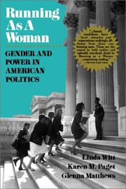 Cover of: Running as a Woman: Gender and Power in American Politics