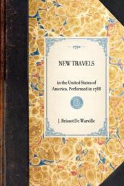 New Travels by Jacques Pierre Brissot De Warville