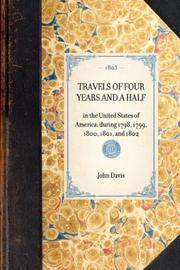 Cover of: Travels of Four Years and a Half