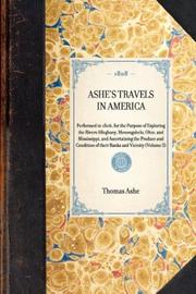 Cover of: Ashe's Travels in America by Thomas Ashe