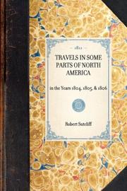 Travels in some parts of North America by Robert Sutcliff