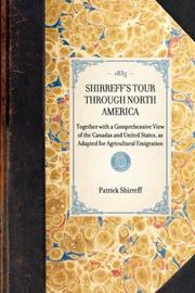 Cover of: Shirreff's Tour Through North America