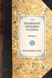 The Emigrant Churchman in Canada