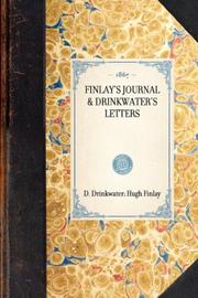 Cover of: Finlay's Journal & Drinkwater's Letters