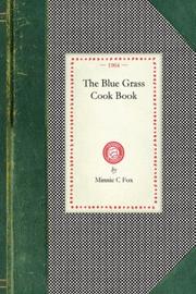 Cover of: The Blue grass cook book