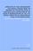 Cover of: Annexation of Texas and boundary with Mexico. Message from the President of the United States, in compliance with a resolution of the House of Representatives ... an annexation of Texas to the United States.