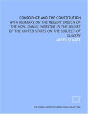 Cover of: Conscience and the Constitution | Moses Stuart