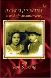 Cover of: Yesterday's Romance - A Book of Romantic Poems