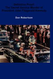 Cover of: Definitive Proof | Dan Robertson