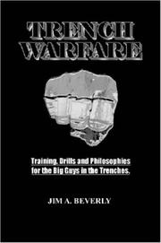 Cover of: TRENCH WARFARE