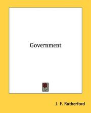 Government by J. F. Rutherford