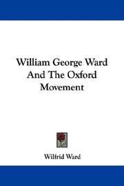 Cover of: William George Ward And The Oxford Movement