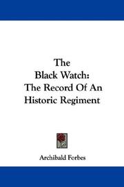 Cover of: The Black Watch by Archibald Forbes