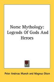 Cover of: Norse Mythology by Munch, Peter Andreas