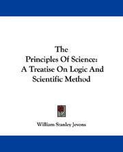 Cover of: The principles of science