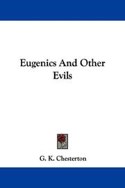 Cover of: Eugenics And Other Evils | G. K. Chesterton