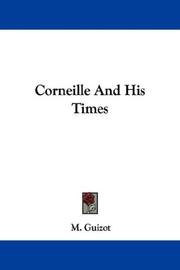 Cover of: Corneille And His Times