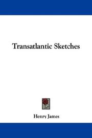 Cover of: Transatlantic Sketches by Henry James