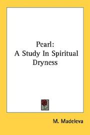 Cover of: Pearl: A Study In Spiritual Dryness