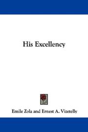 Cover of: His Excellency by Émile Zola