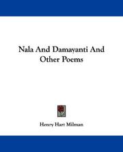 Cover of: Nala And Damayanti And Other Poems