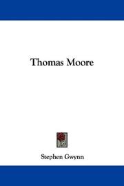 Cover of: Thomas Moore