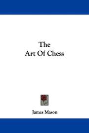 Cover of: The Art Of Chess