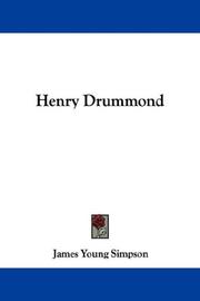 Cover of: Henry Drummond