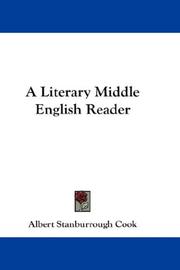 Cover of: A Literary Middle English Reader