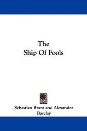 Cover of: The Ship Of Fools by Sebastian Brant