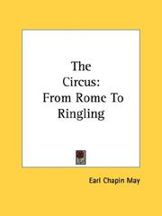 Cover of: The Circus: From Rome To Ringling