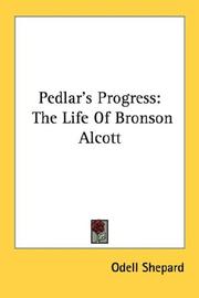 Pedlar's progress by Odell Shepard