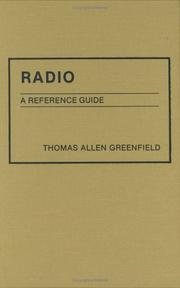 Cover of: Radio: a reference guide