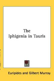 Cover of: The Iphigenia in Tauris by Euripides