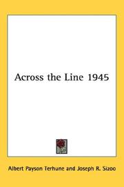 Cover of: Across the Line 1945