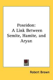 Cover of: Poseidon: A Link Between Semite, Hamite, and Aryan