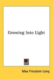 Cover of: Growing Into Light