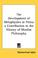 Cover of: The Development of Metaphysics in Persia a Contribution to the History of Muslim Philosophy