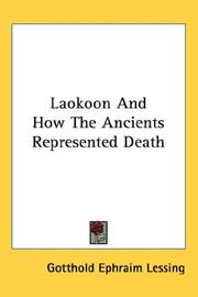 Cover of: Laokoon