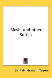 Cover of: Mashi and other Stories by Rabindranath Tagore