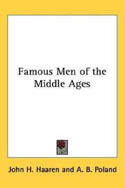 Cover of: Famous Men of the Middle Ages