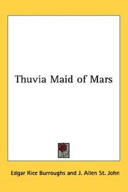Cover of: Thuvia Maid of Mars | Edgar Rice Burroughs
