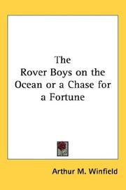 Cover of: The Rover Boys on the Ocean or a Chase for a Fortune | Edward Stratemeyer